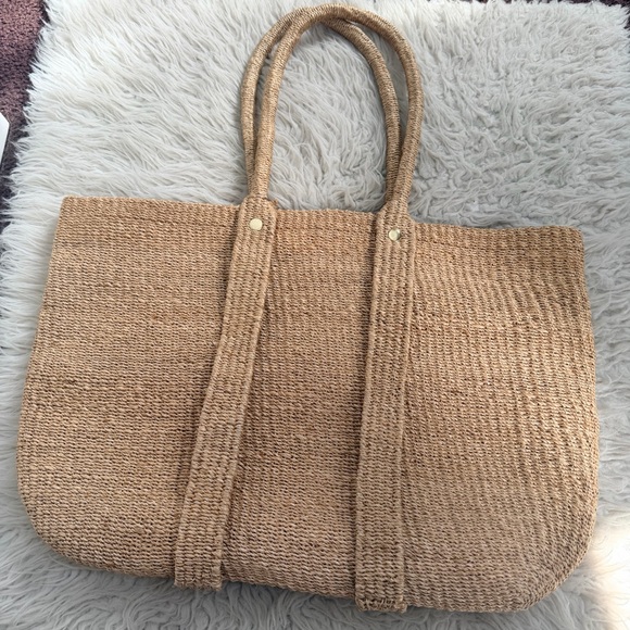 Clare V La Tropezienne Raffia Tote - Picture 4 of 9